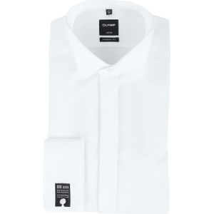 OLYMP - Luxor MF Smoking Overhemd SL7 - 46 - Heren - Modern-fit - Extra Lange Mouwlengte