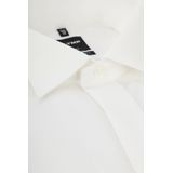 OLYMP Luxor Overhemd - Beige - Mouwlengte 7 - Modern Fit - Popeline