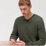 OLYMP - Trui - V-hals - Merinowol - Licht Getailleerd