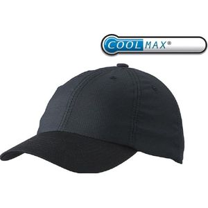 Myrtle Beach - Zwart - Coolmax® Cap - One size