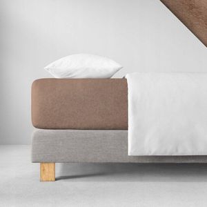 Estella - Velours Hoeslaken - Bahama - 100x200 cm - Zacht en Strak