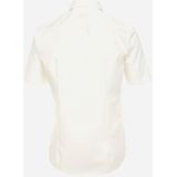 VENTI - Overhemd - Beige - Modern Fit - Korte Mouw - Strijkvrij