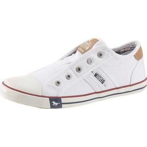 MUSTANG 1099-401-706 slip-on sneakers voor dames, wit, 36 EU