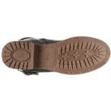 Mustang - Enkellaarsjes - Grafiet/Used - Sluiting Ritssluiting - Blokhak