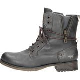 Mustang - Veterschoenen Hoog - Donkergrijs