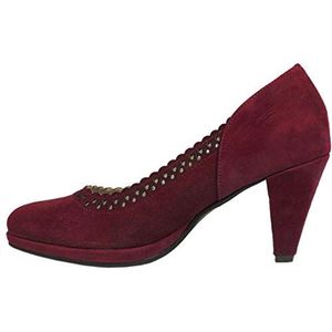 Hirschkogel Damen pumps met gesloten neus, rot, 3 UK, Rood, 35.5 EU