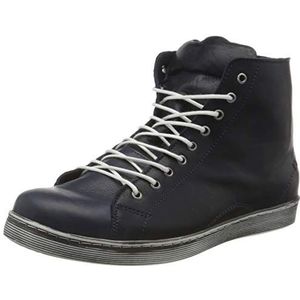 Andrea Conti Veterschoenen, lage damesschoenen 0341500-3, grootte:38, kleur:Blauw