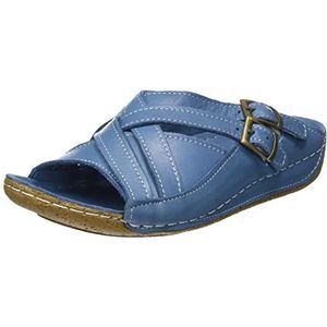 Andrea Conti Dames 0771516 sandalen, blauw, 42 EU