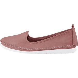 Andrea Conti Mocassins, ballerina's voor dames 0027449-3, grootte:42, kleur:Roze