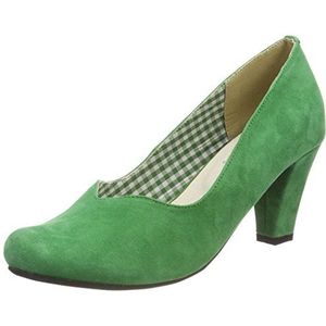 HIRSCHKOGEL Dames 3006847 pomp, groen grasgroen, 37 EU