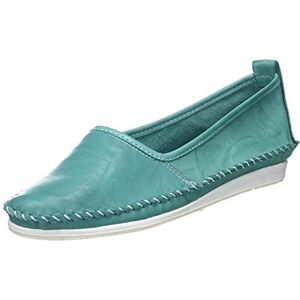 Andrea Conti dames slippers, aquamarine, 39 EU