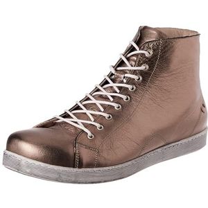 Andrea Conti Damessneakers met veters, oudzilver, 38 EU