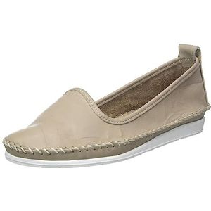 Andrea Conti dames slipper, taupe, 39 EU
