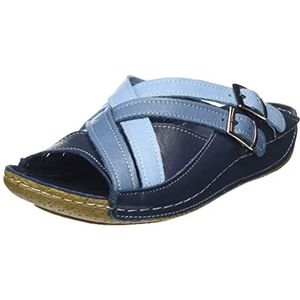 Andrea Conti 0771516 Damessandalen, blauw, 38 EU