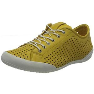 Andrea Conti Dames 0345767 Sneakers, geel, 41 EU