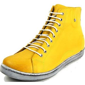 Andrea Conti Dames 0027913 hoge sneakers, geel, 36 EU