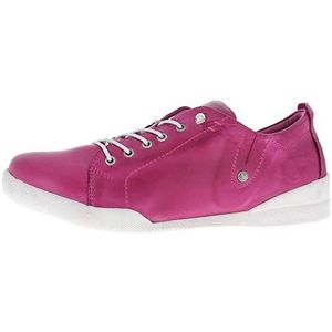 Andrea Conti Veterschoenen lage damesschoenen 0345724, grootte:38, kleur:Roze