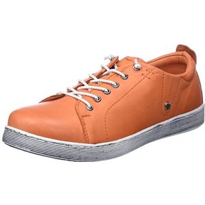 Andrea Conti Damessneakers, oranje (papaya), 39 EU