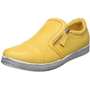 Andrea Conti Damessneakers Sportschoenen, oker, 36 EU