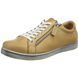 Andrea Conti 346839, gymschoenen voor dames, Kameel, 36 EU