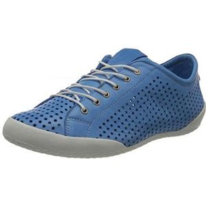 Andrea Conti Veterschoenen, lage damesschoenen 0345767, grootte:37, kleur:Blauw