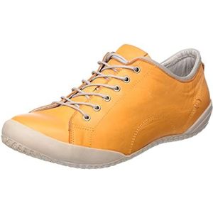 Andrea Conti Damessneakers, oranje/zilvergrijs, 39 EU, oranje zilvergrijs., 39 EU