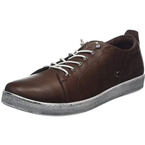 Andrea Conti Damessneakers, donkerbruin, 39 EU, D bruin., 39 EU