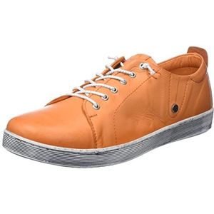 Andrea Conti Damessneakers, mandarijn, 36 EU