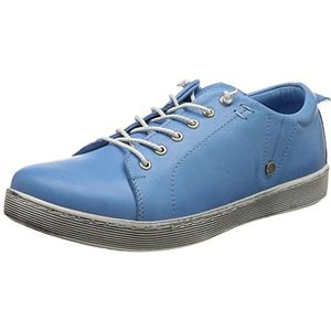 Andrea Conti Damessneakers, sportschoenen voor dames, azuur, 37 EU