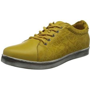 Andrea Conti 0010001 Sneakers voor dames, geel, 38 EU