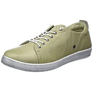Andrea Conti Sneakers voor dames, sneakers voor dames, Khaki (stad)