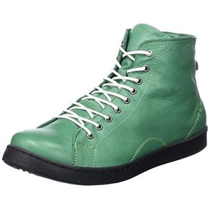 Andrea Conti Damessneakers, groen/zwart, 37 EU, Groen zwart, 37 EU