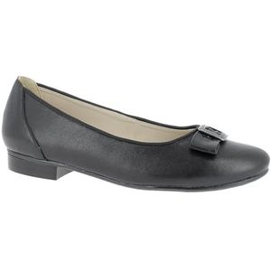 HIRSCHKOGEL Dames 3000013 ballerina's, zwart, 37 EU, zwart, 37 EU