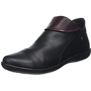 Andrea Conti Dames Boot Sneaker, zwart/combi, 40 EU, zwart, combi, 40 EU