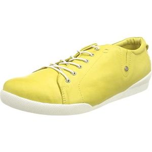 Andrea Conti Dames 0345724 Sneaker, limoen, 42 EU, limoen, 42 EU