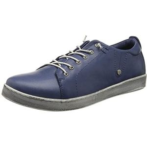 Andrea Conti Dames Damen Sneaker, Denim, 4 UK, Denim, 37 EU