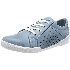 Andrea Conti Dames 341740 Sneaker, Bleu, 40.5 EU