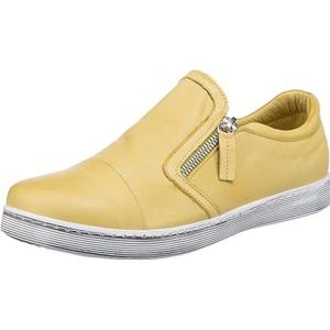 Andrea Conti dames slippers, limoen, 37 EU