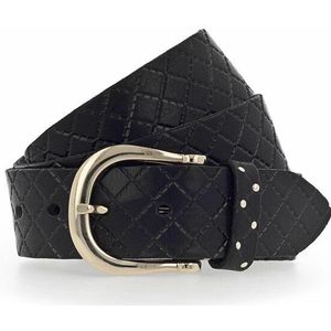 b.belt Liana Riem Leer schwarz 75 cm