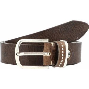 b.belt Fashion Basics Cleo Riem Leer grau/taupe 100 cm