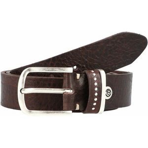 b.belt Fashion Basics Cleo Riem Leer dunkelbraun 85 cm