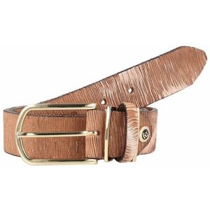 b.belt Riem leer natur-hell kupfer 80 cm