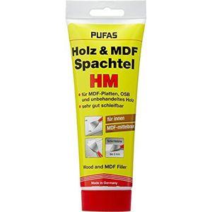 PUFAS 34401000 Houtspatel, hout en MDF spatel, bruin, 400 g