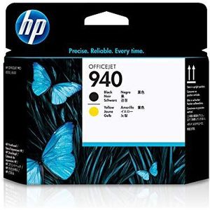 HP 940 Inkt Printhead Zwart, Geel, 2 kleuren Printkop (C4900A) origineel van HP