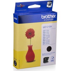 Brother LC-121BK - Inktcartridge / Zwart