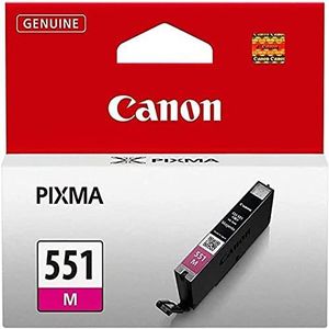 Canon CLI-551 M Printer Inkt Magenta - 7 ml voor PIXMA inkjetprinter ORIGINAL