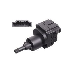 FEBI BILSTEIN - Remlichtschakelaar - Zwart - Voor VW, AUDI, SKODA - 4 Aansluitingen