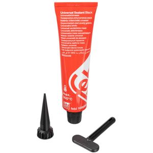 Zwart Silicoon Lijm - Temperatuurbereik -40 tot 300 °C