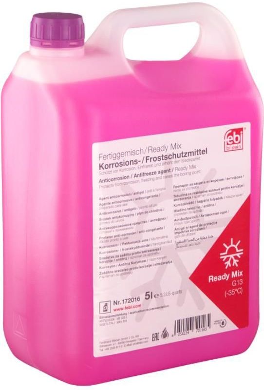 Febi - Anti-Vries/Koelvloeistof G13 - Krachtige Bescherming Tegen Vorst - Gebruiksvriendelijk Ontwerp