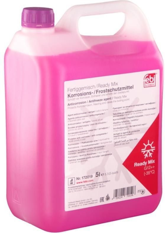Febi - G12++ - Koelvloeistof - Rood - 5L